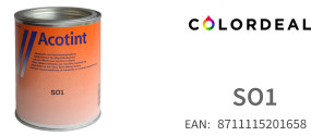 1 ltr Acotint colorant SO1 - Orange 1