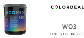 1 ltr Acomix colorant WO3 - Orange